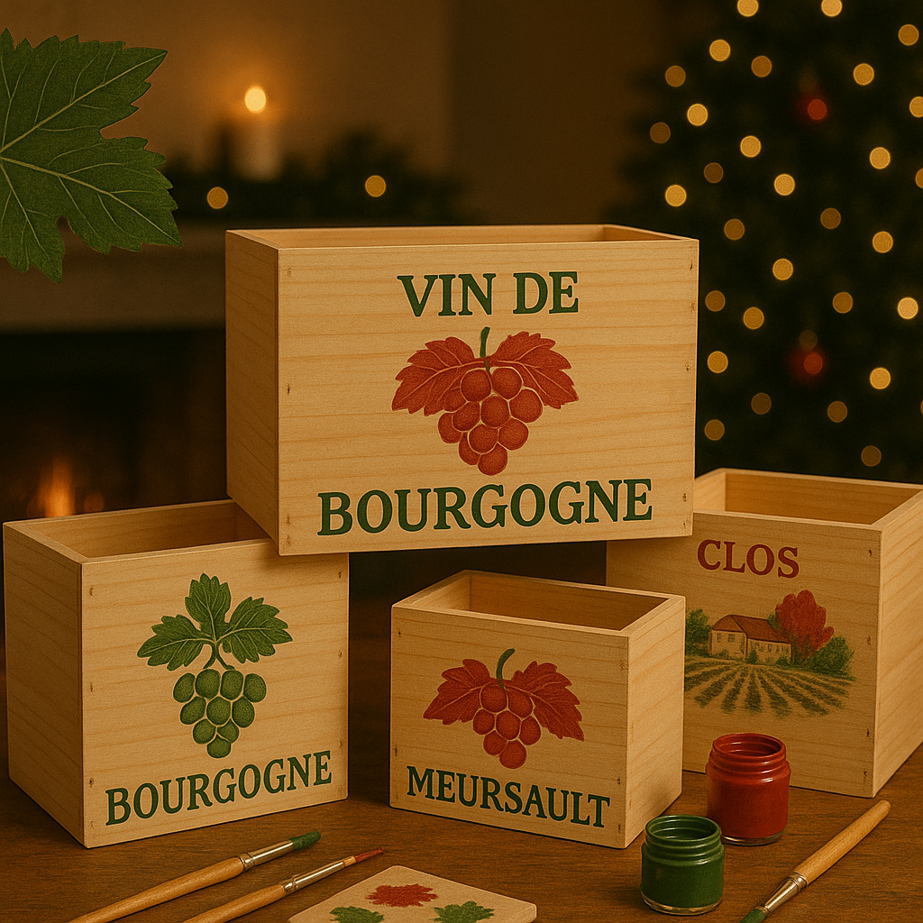 activité famille caisse de bois