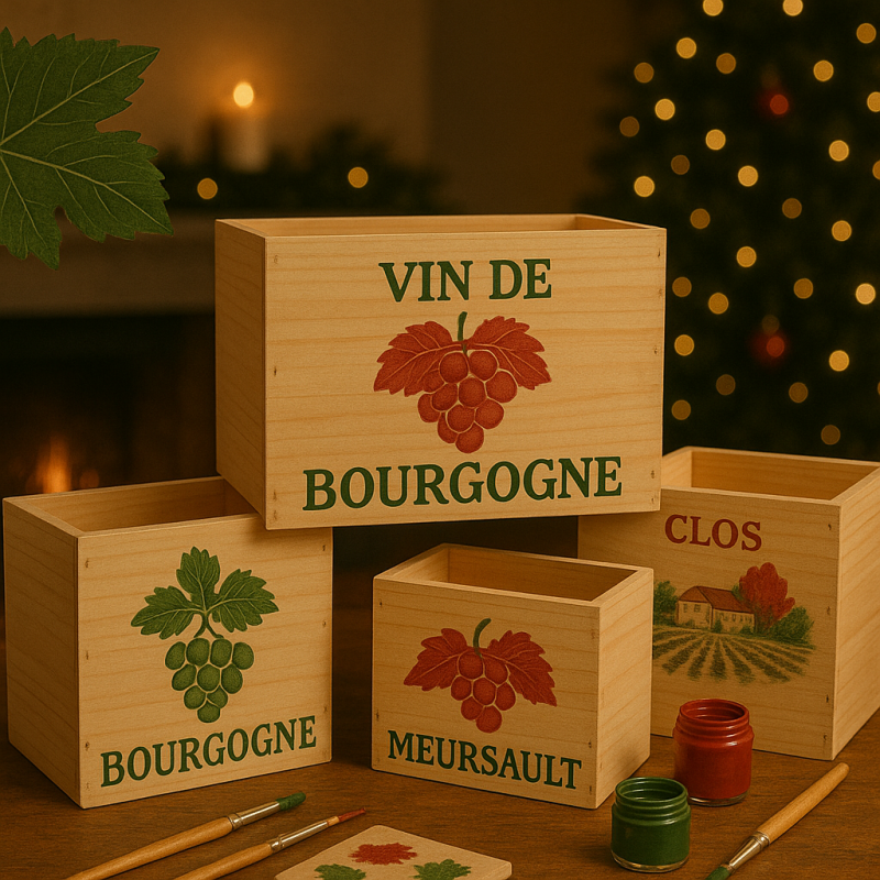 activité famille caisse de bois